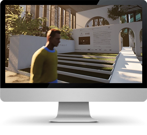 monitor with ktm bike 3D Configurator