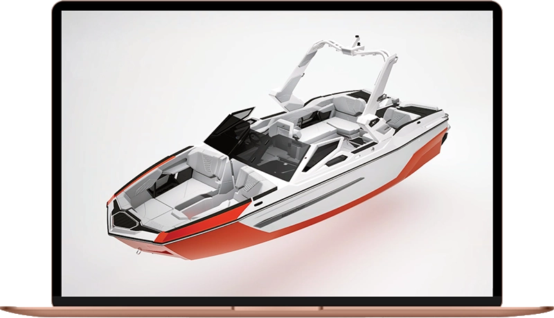 THE MASTERCRAFT BOAT CONFIGURATOR